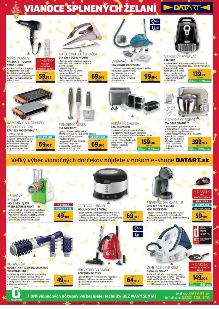 leták špeciálny leták Datart strana 4 leták špeciálny leták Datart strana 4