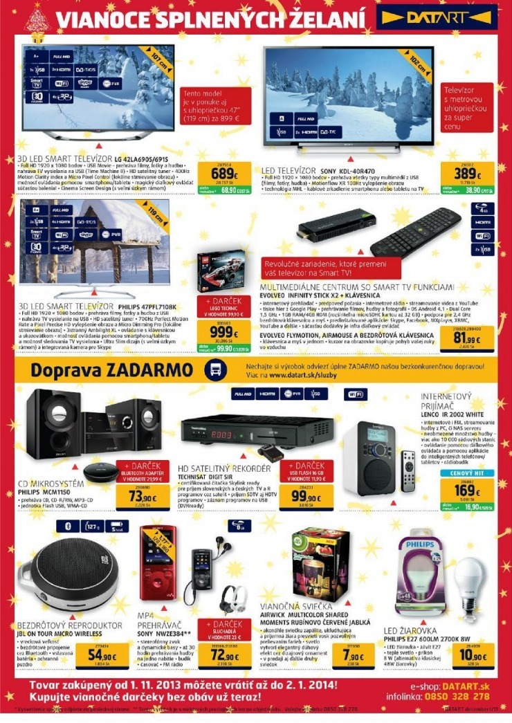 leták špeciálny leták Datart strana 11 leták špeciálny leták Datart strana 11