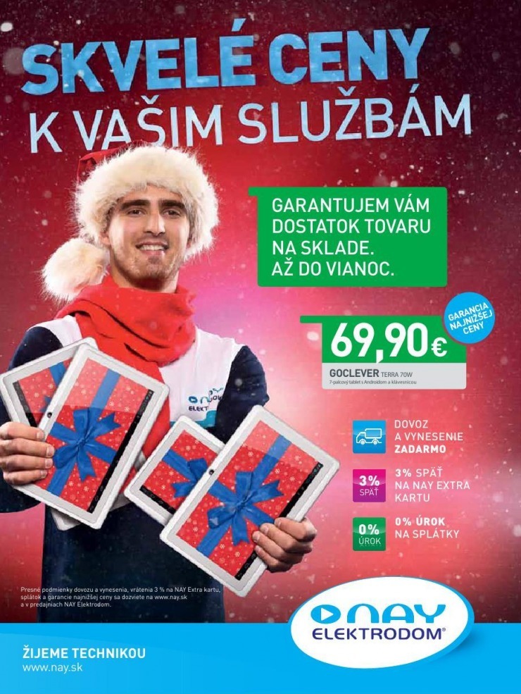 leták NAY Elektrodom - Štedrá nádielka strana 36 leták NAY Elektrodom - Štedrá nádielka strana 36