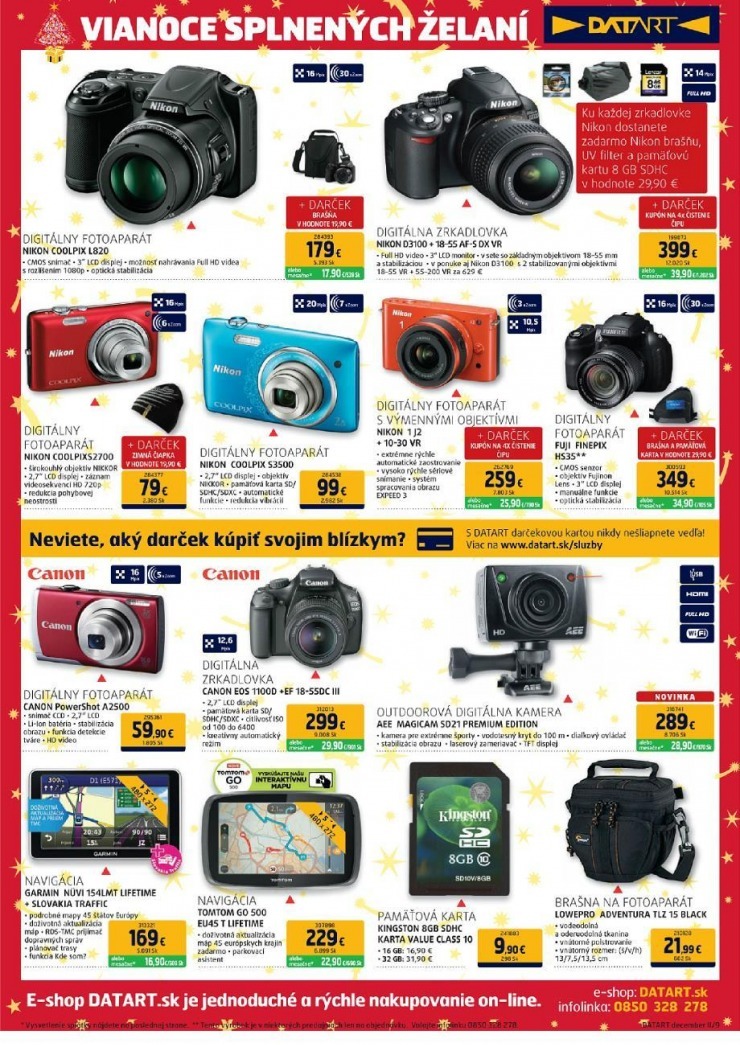 leták Datart Vianočná ponuka strana 9 leták Datart Vianočná ponuka strana 9