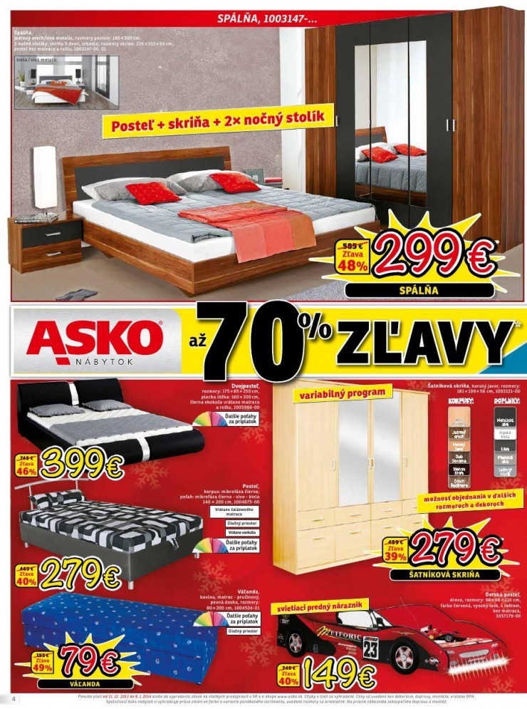 leták ASKO - veľký zimný výpredaj strana 4 leták ASKO - veľký zimný výpredaj strana 4