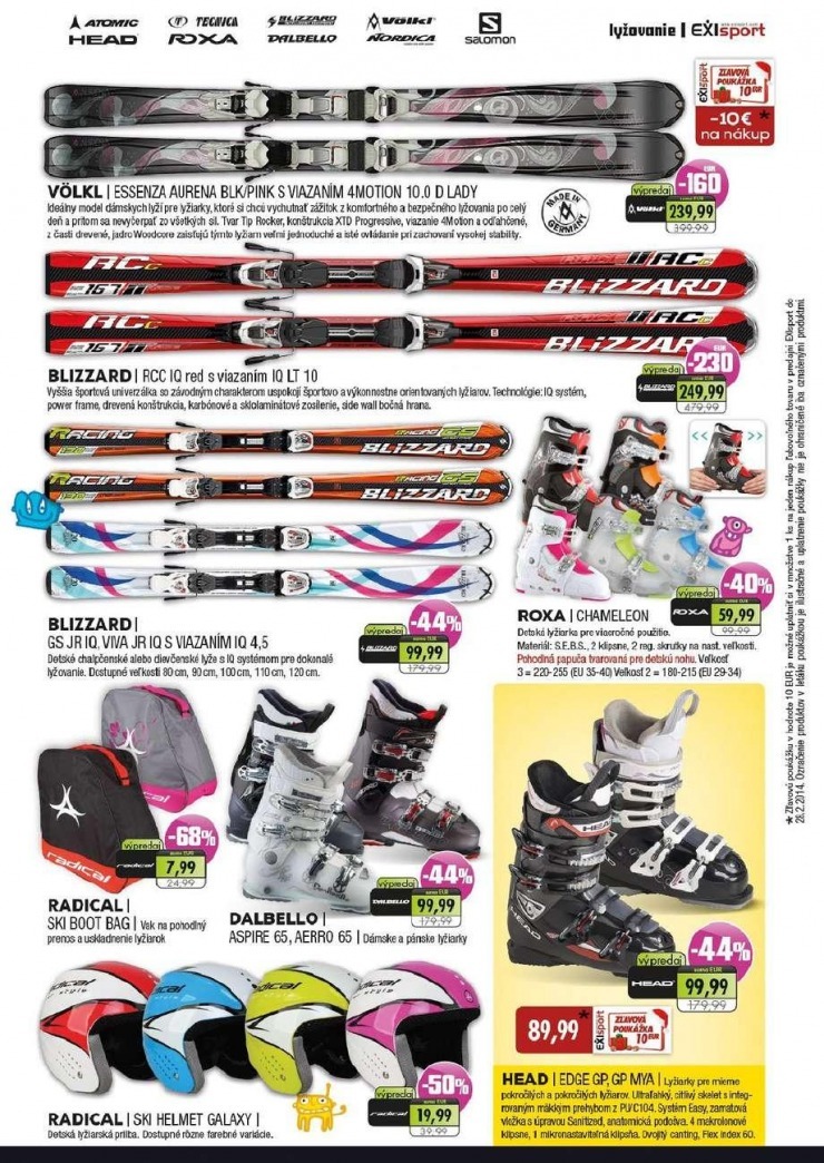 leták EXIsport - zimný výpredaj strana 5 leták EXIsport - zimný výpredaj strana 5