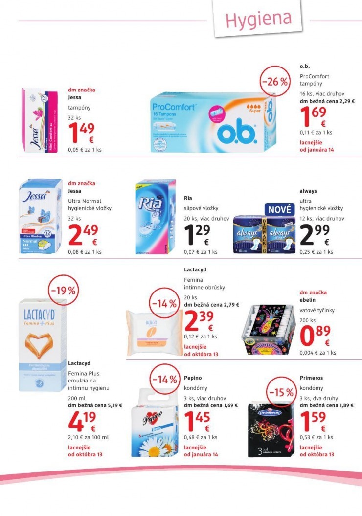 leták akčný Journal dm drogerie strana 18 leták akčný Journal dm drogerie strana 18