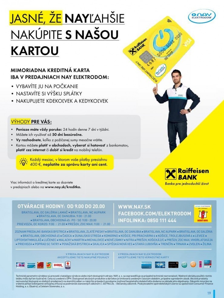 leták exkluzívny leták NAY Elektrodom strana 19 leták exkluzívny leták NAY Elektrodom strana 19