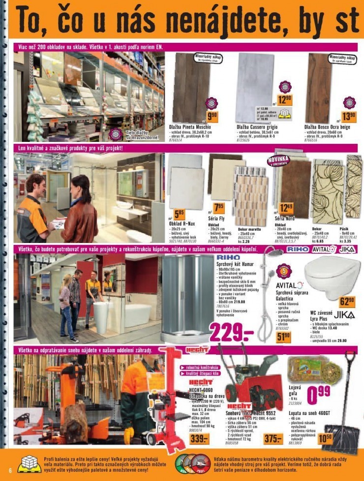 leták HORNBACH ponuka - XXL výpredaj strana 6 leták HORNBACH ponuka - XXL výpredaj strana 6