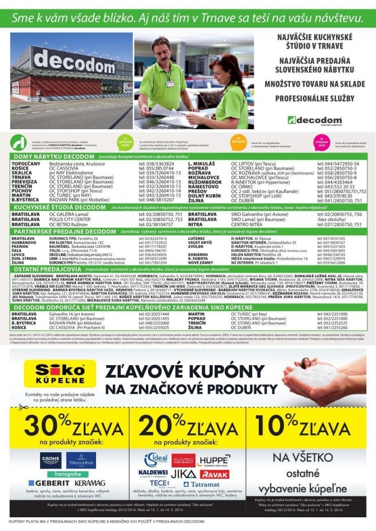 leták Decodom leták - skvelá ponuka strana 24 leták Decodom leták - skvelá ponuka strana 24