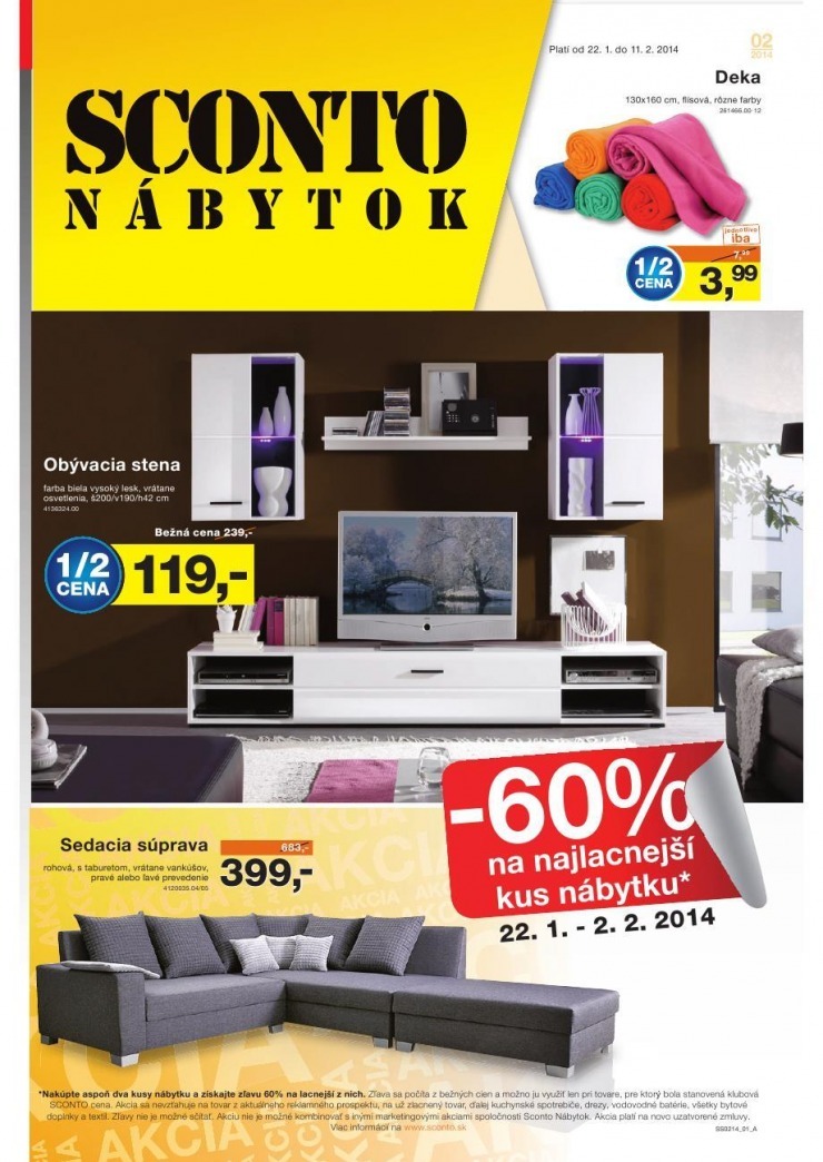 leták špeciálny leták Sconto nábytok strana 1 leták špeciálny leták Sconto nábytok strana 1