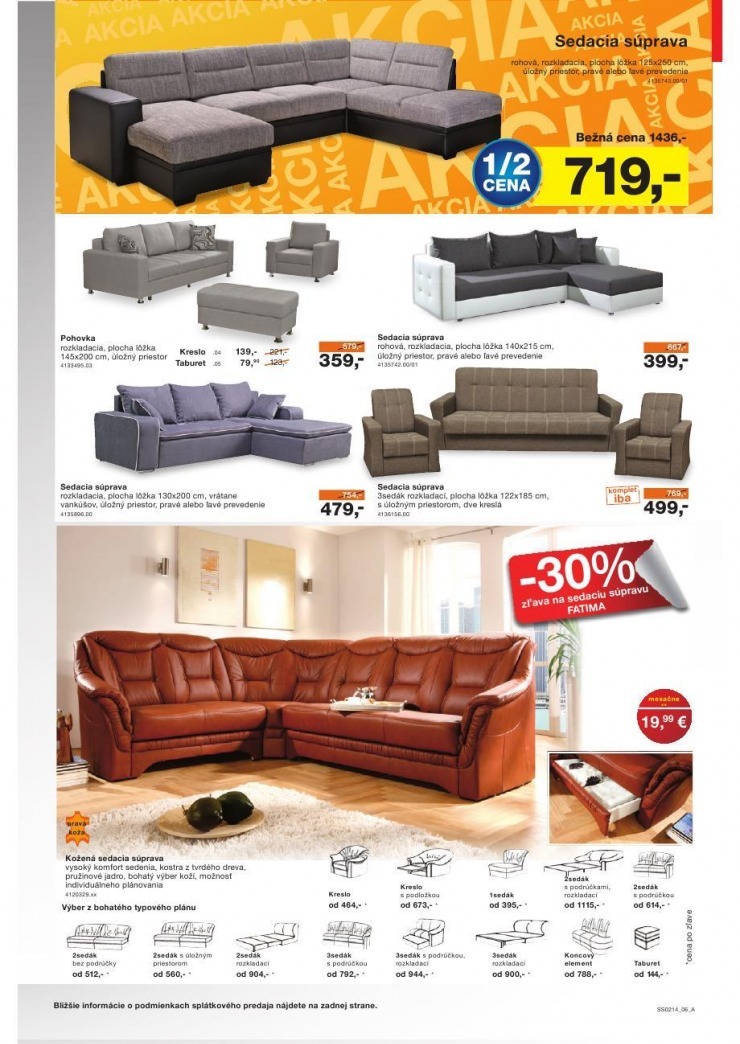 leták špeciálny leták Sconto nábytok strana 6 leták špeciálny leták Sconto nábytok strana 6