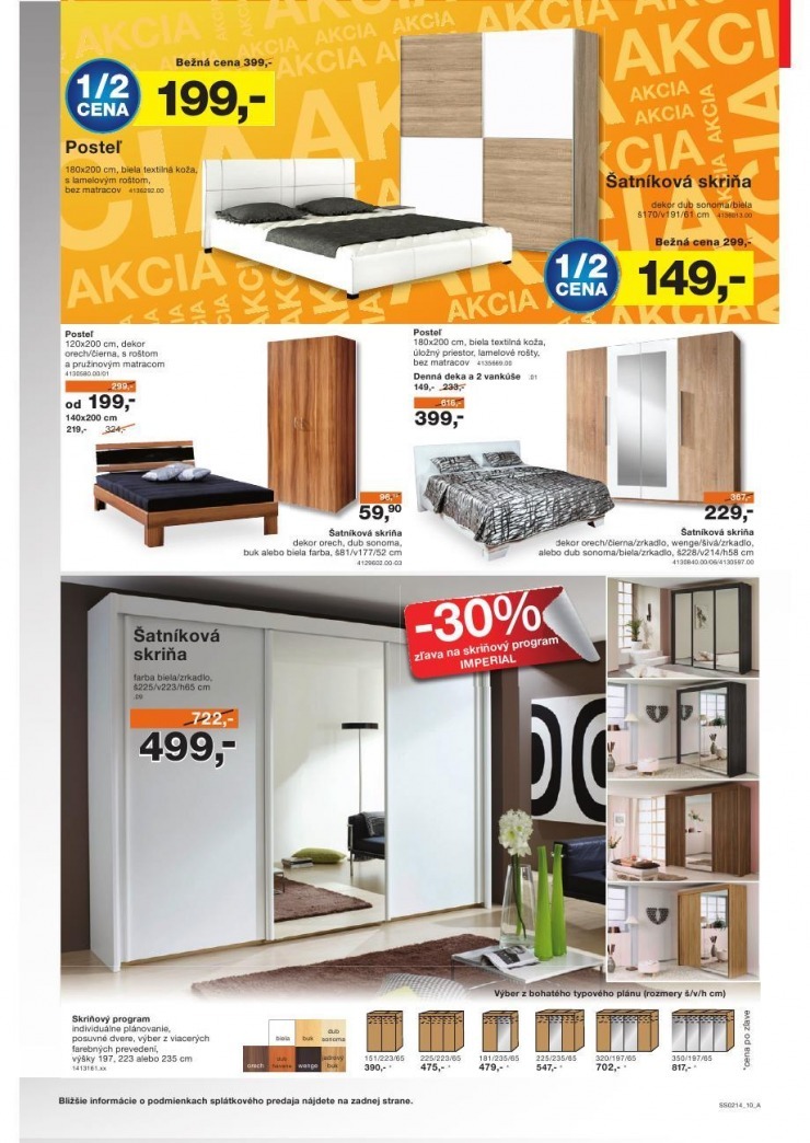 leták špeciálny leták Sconto nábytok strana 10 leták špeciálny leták Sconto nábytok strana 10