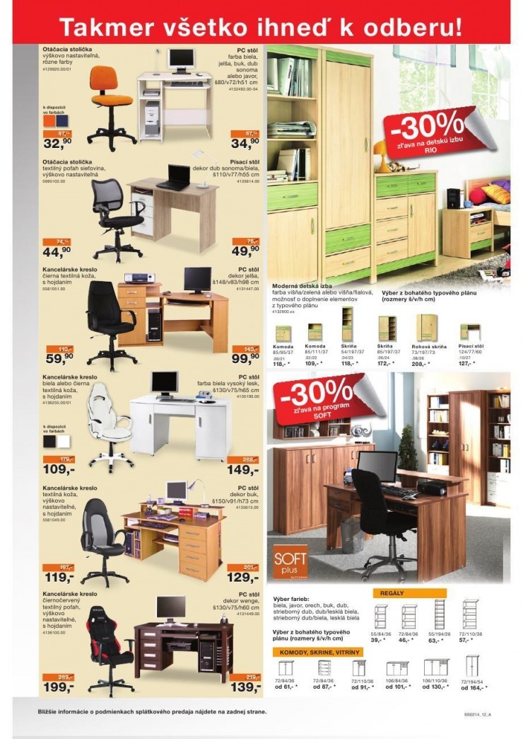 leták špeciálny leták Sconto nábytok strana 12 leták špeciálny leták Sconto nábytok strana 12