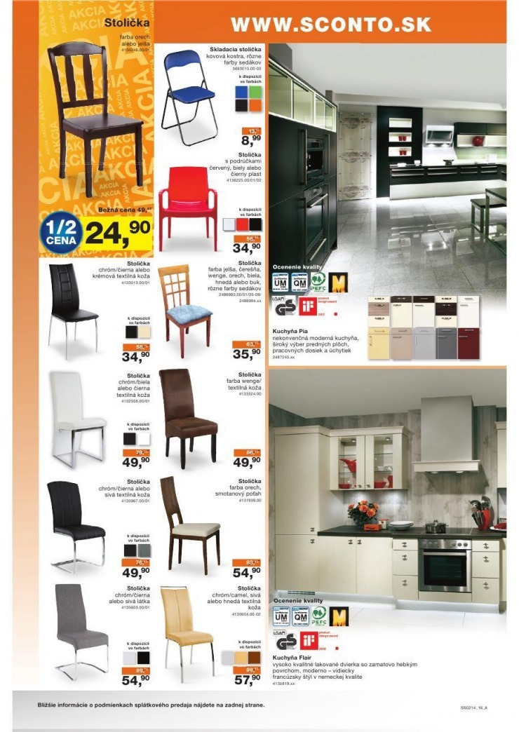 leták špeciálny leták Sconto nábytok strana 16 leták špeciálny leták Sconto nábytok strana 16