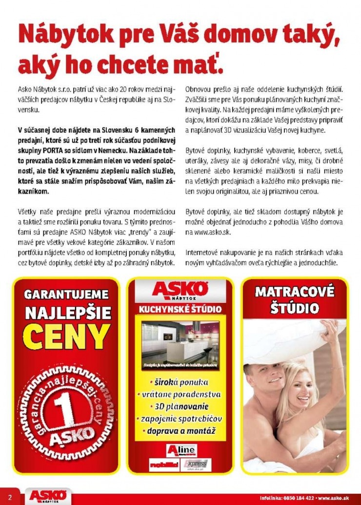 leták exkluzívny leták ASKO nábytok strana 2 leták exkluzívny leták ASKO nábytok strana 2