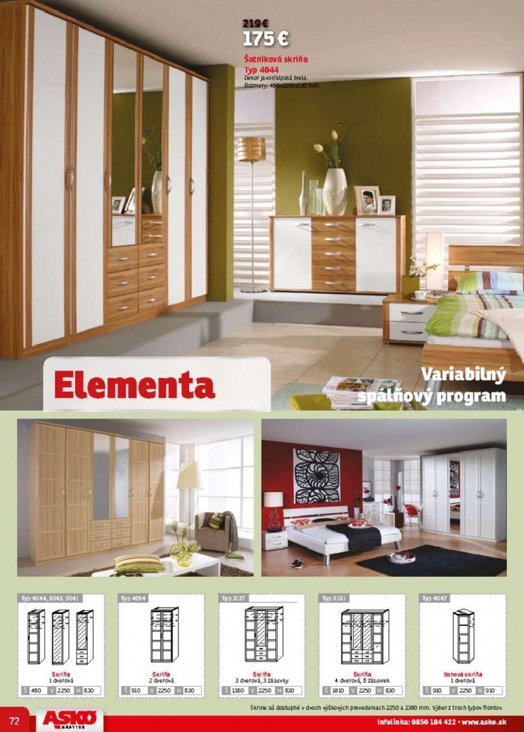 leták exkluzívny leták ASKO nábytok strana 72 leták exkluzívny leták ASKO nábytok strana 72