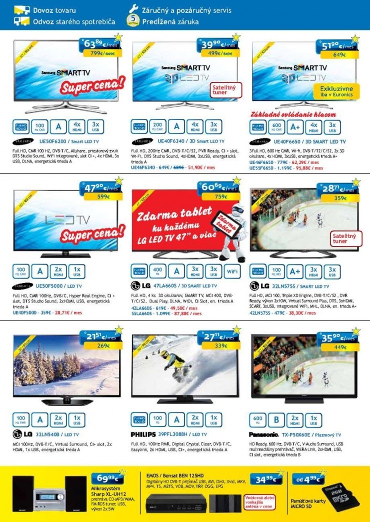 leták mimoriadný leták Euronics strana 2 leták mimoriadný leták Euronics strana 2