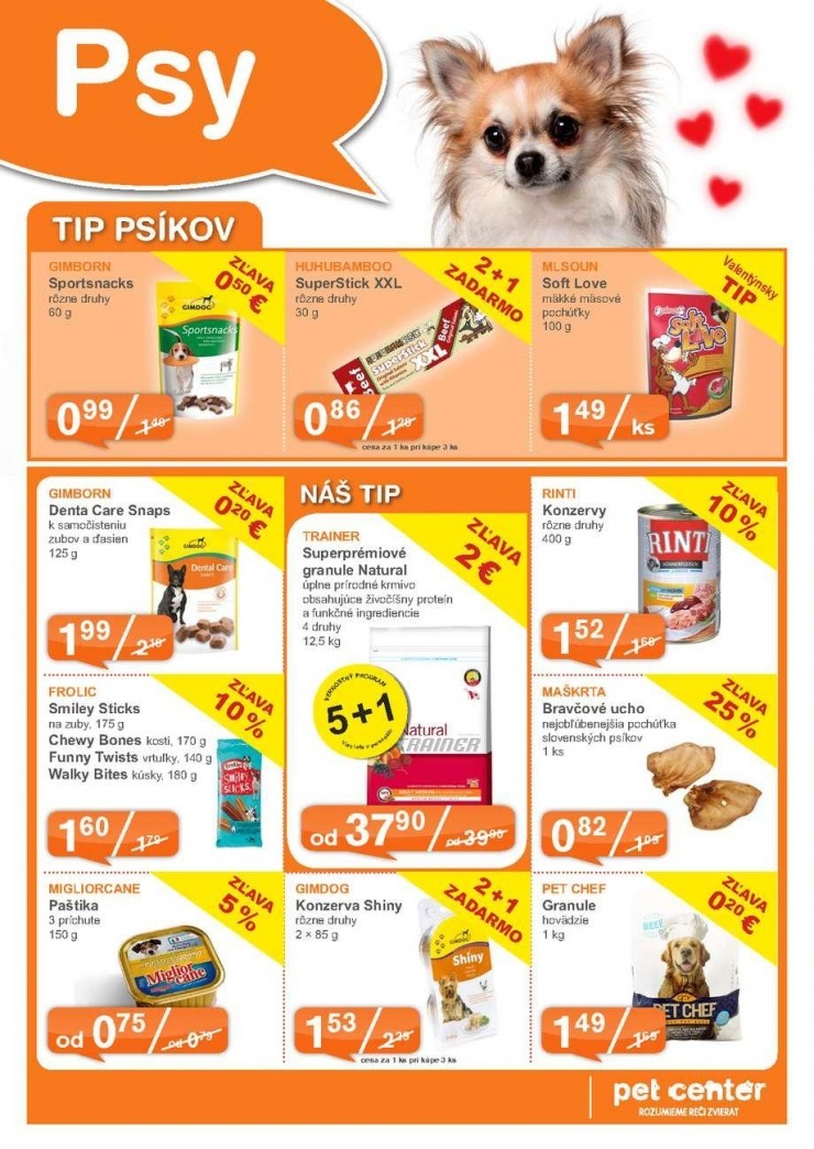 leták akciový leták Pet Center strana 3 leták akciový leták Pet Center strana 3