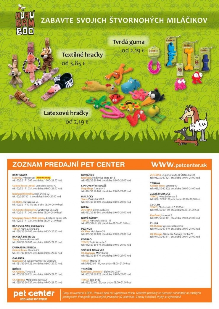 leták akciový leták Pet Center strana 8 leták akciový leták Pet Center strana 8