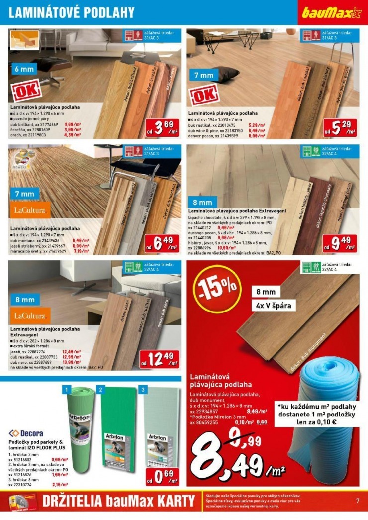 leták bauMax akciový leták strana 7 leták bauMax akciový leták strana 7