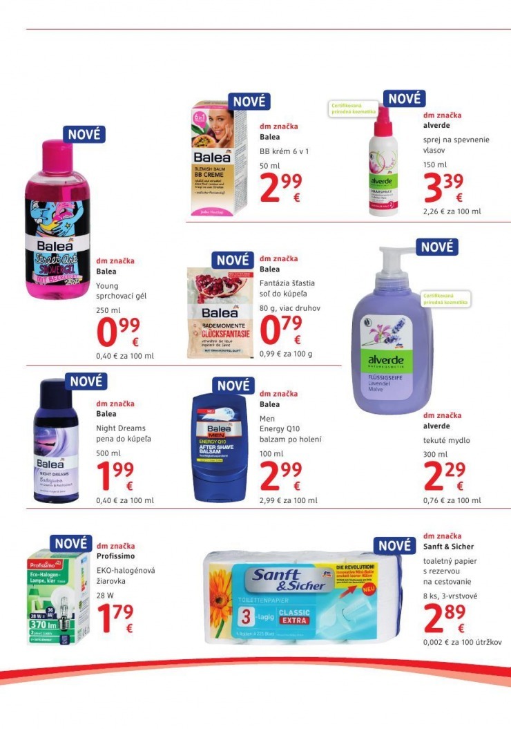 leták dm drogerie aktuálny leták strana 20 leták dm drogerie aktuálny leták strana 20