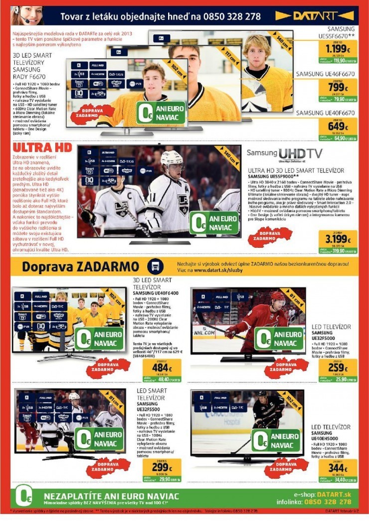 leták akčná Datart ponuka - TV strana 2 leták akčná Datart ponuka - TV strana 2