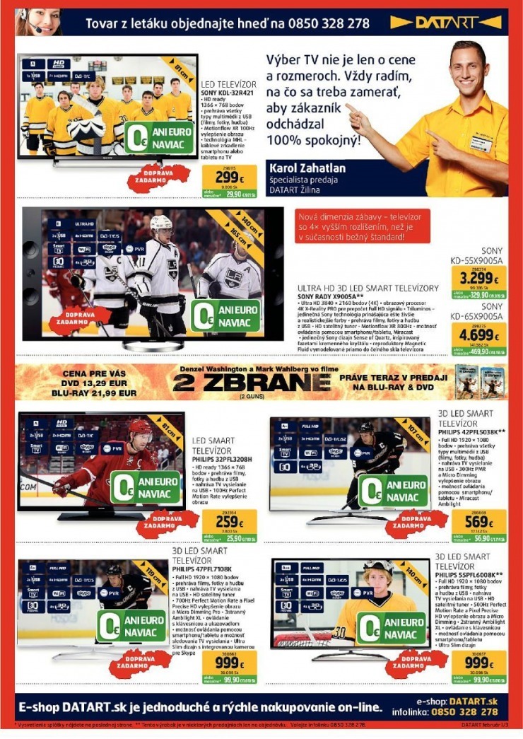 leták akčná Datart ponuka - TV strana 3 leták akčná Datart ponuka - TV strana 3