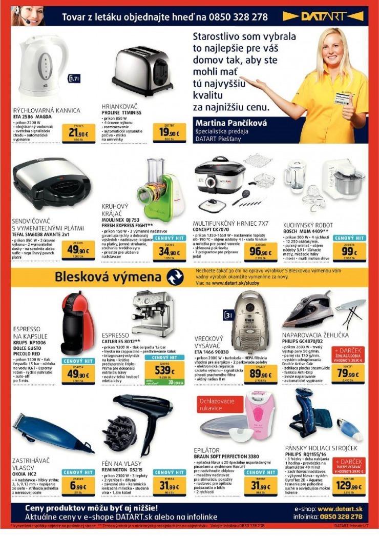 leták akčná Datart ponuka - TV strana 7 leták akčná Datart ponuka - TV strana 7