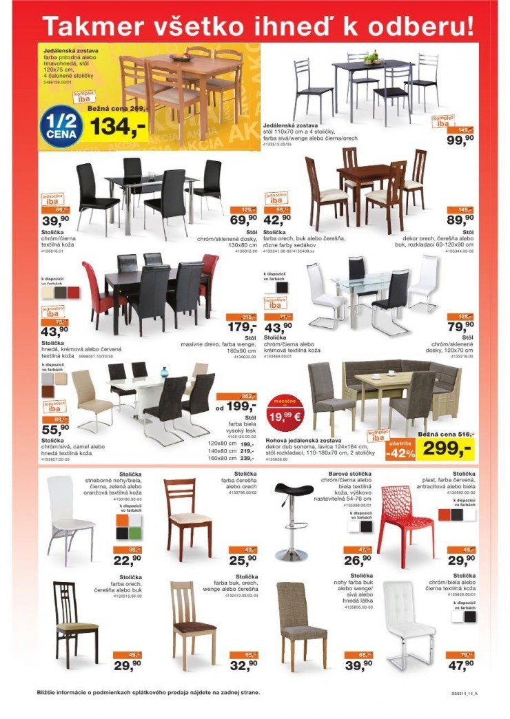 leták akciový leták Sconto nábytok strana 14 leták akciový leták Sconto nábytok strana 14