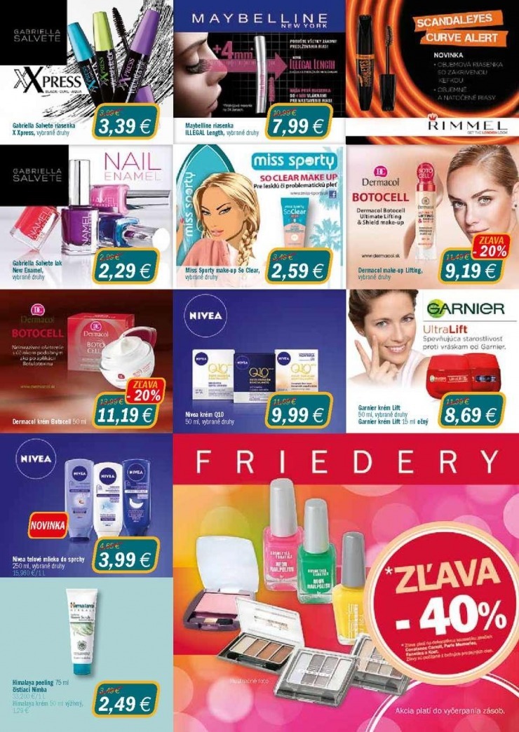leták 101 Drogerie akciový leták strana 2 leták 101 Drogerie akciový leták strana 2