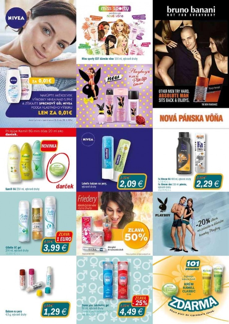 leták 101 Drogerie akciový leták strana 3 leták 101 Drogerie akciový leták strana 3