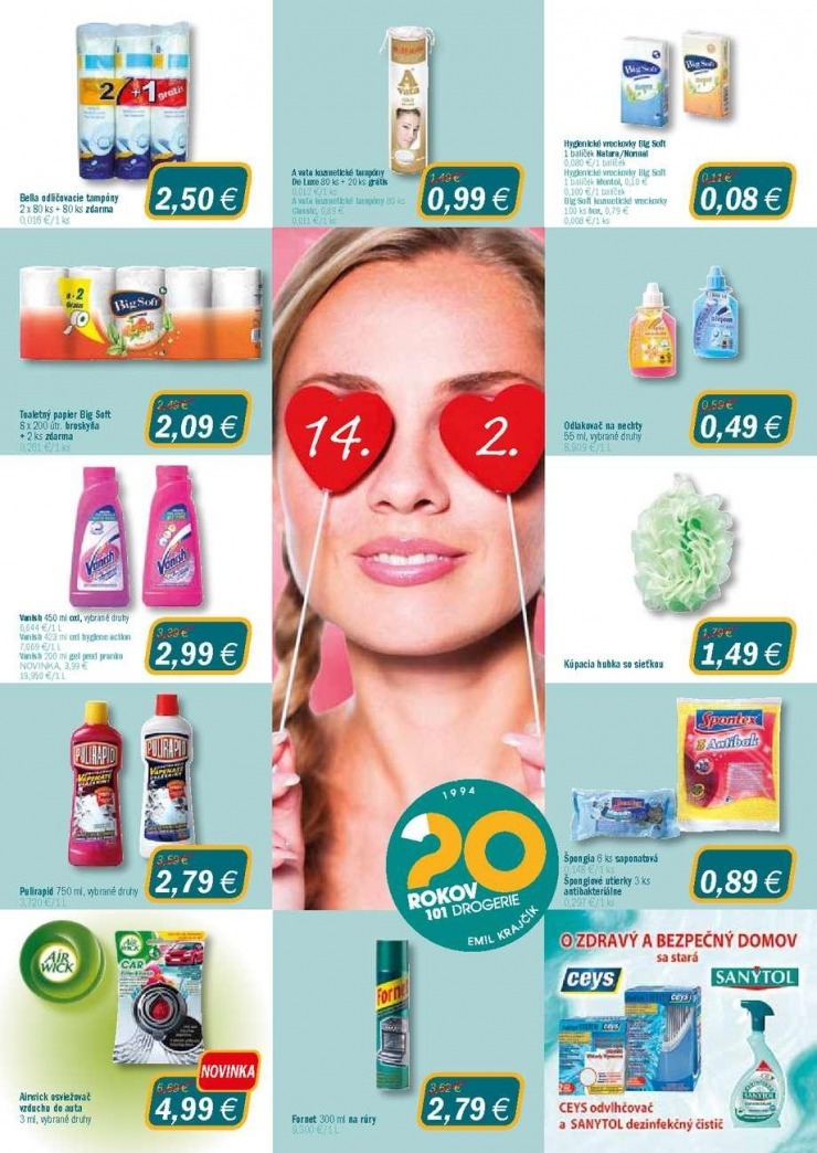 leták 101 Drogerie akciový leták strana 7 leták 101 Drogerie akciový leták strana 7