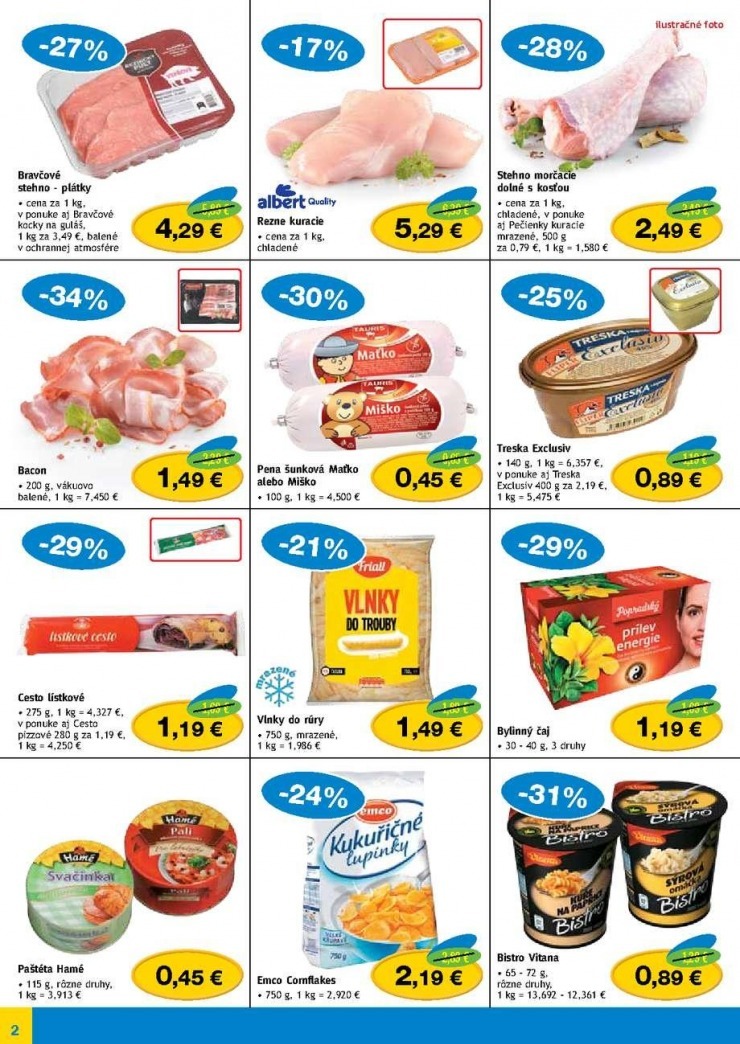 leták Albert akčná ponuka strana 2 leták Albert akčná ponuka strana 2