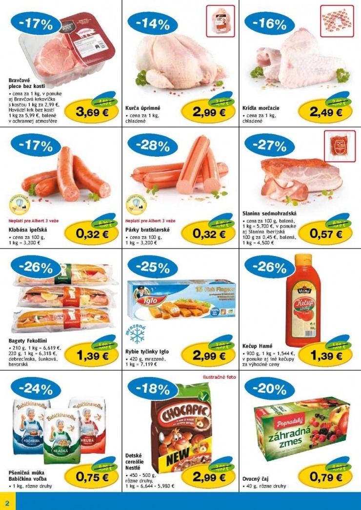 leták extra ponuka Albert strana 2 leták extra ponuka Albert strana 2