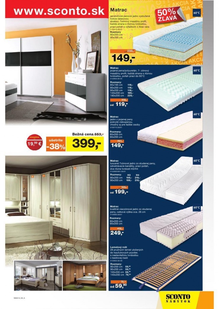 leták aktuálny leták Sconto nábytok strana 3 leták aktuálny leták Sconto nábytok strana 3