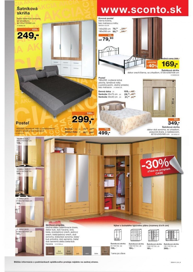 leták aktuálny leták Sconto nábytok strana 4 leták aktuálny leták Sconto nábytok strana 4