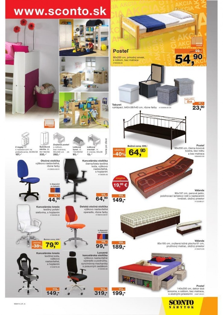 leták aktuálny leták Sconto nábytok strana 7 leták aktuálny leták Sconto nábytok strana 7