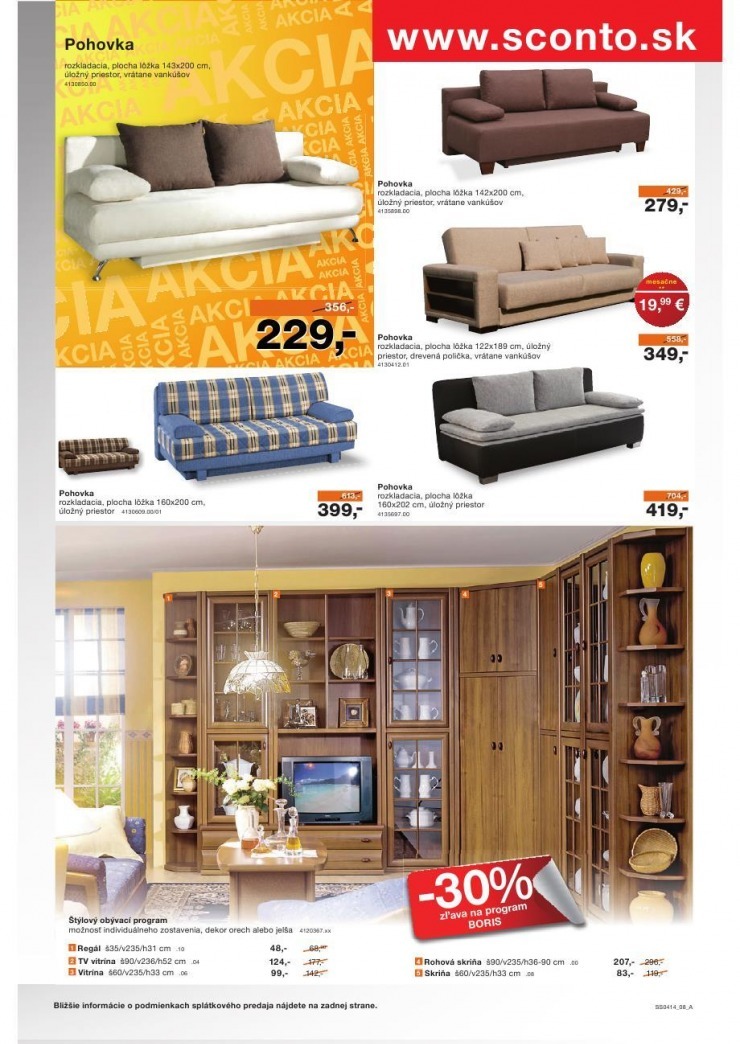 leták aktuálny leták Sconto nábytok strana 8 leták aktuálny leták Sconto nábytok strana 8