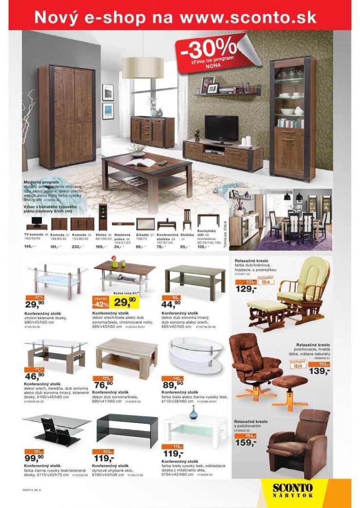 leták aktuálny leták Sconto nábytok strana 9 leták aktuálny leták Sconto nábytok strana 9