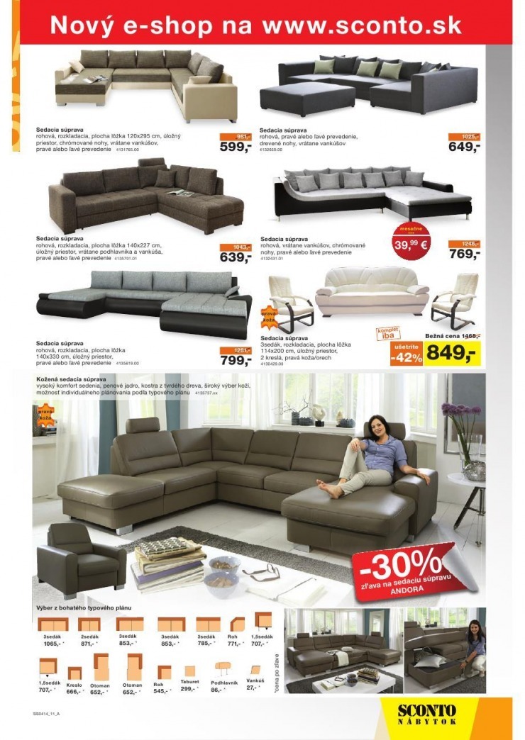 leták aktuálny leták Sconto nábytok strana 11 leták aktuálny leták Sconto nábytok strana 11