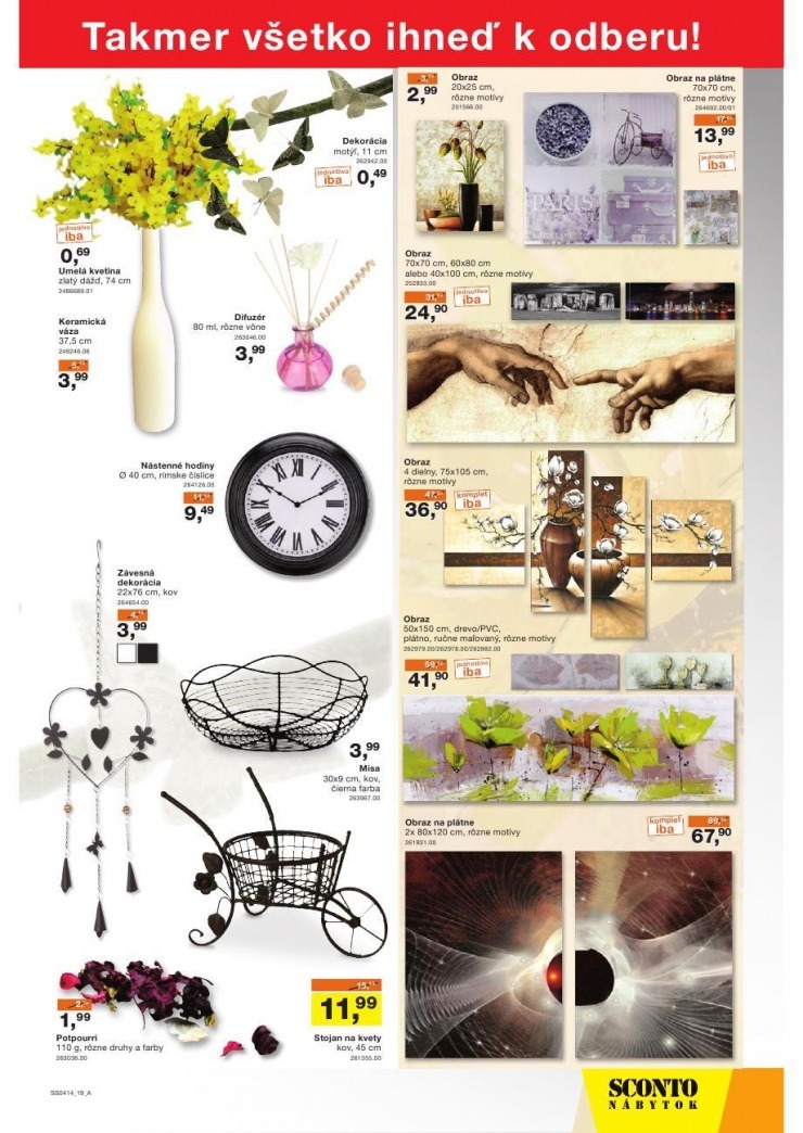 leták aktuálny leták Sconto nábytok strana 19 leták aktuálny leták Sconto nábytok strana 19