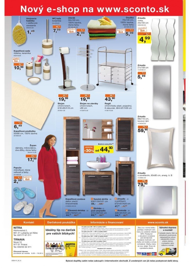 leták aktuálny leták Sconto nábytok strana 20 leták aktuálny leták Sconto nábytok strana 20