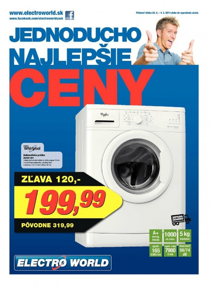 leták exkluzívny leták Electro World strana 1 leták exkluzívny leták Electro World strana 1