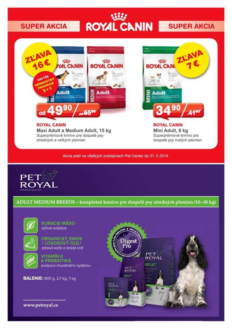 leták Pet Center akčný leták strana 2 leták Pet Center akčný leták strana 2