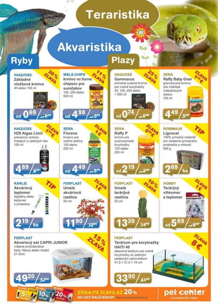 leták Pet Center akčný leták strana 7 leták Pet Center akčný leták strana 7