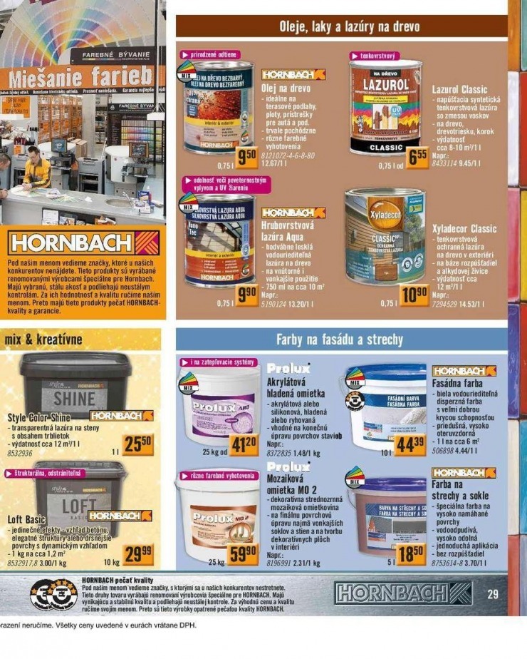 leták aktuálný leták HORNBACH strana 29 leták aktuálný leták HORNBACH strana 29