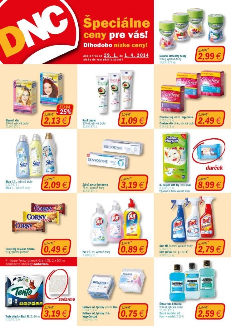 leták akciový leták 101 Drogerie strana 7 leták akciový leták 101 Drogerie strana 7