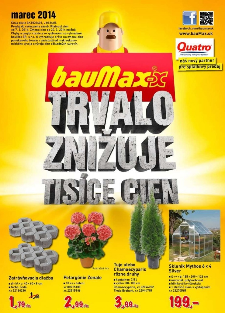 leták akciový leták bauMax strana 1 leták akciový leták bauMax strana 1