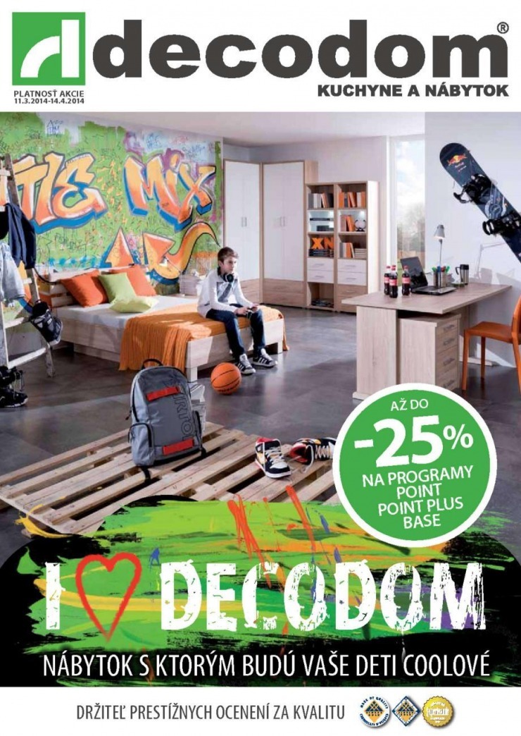 leták akciový leták Decodom strana 1 leták akciový leták Decodom strana 1