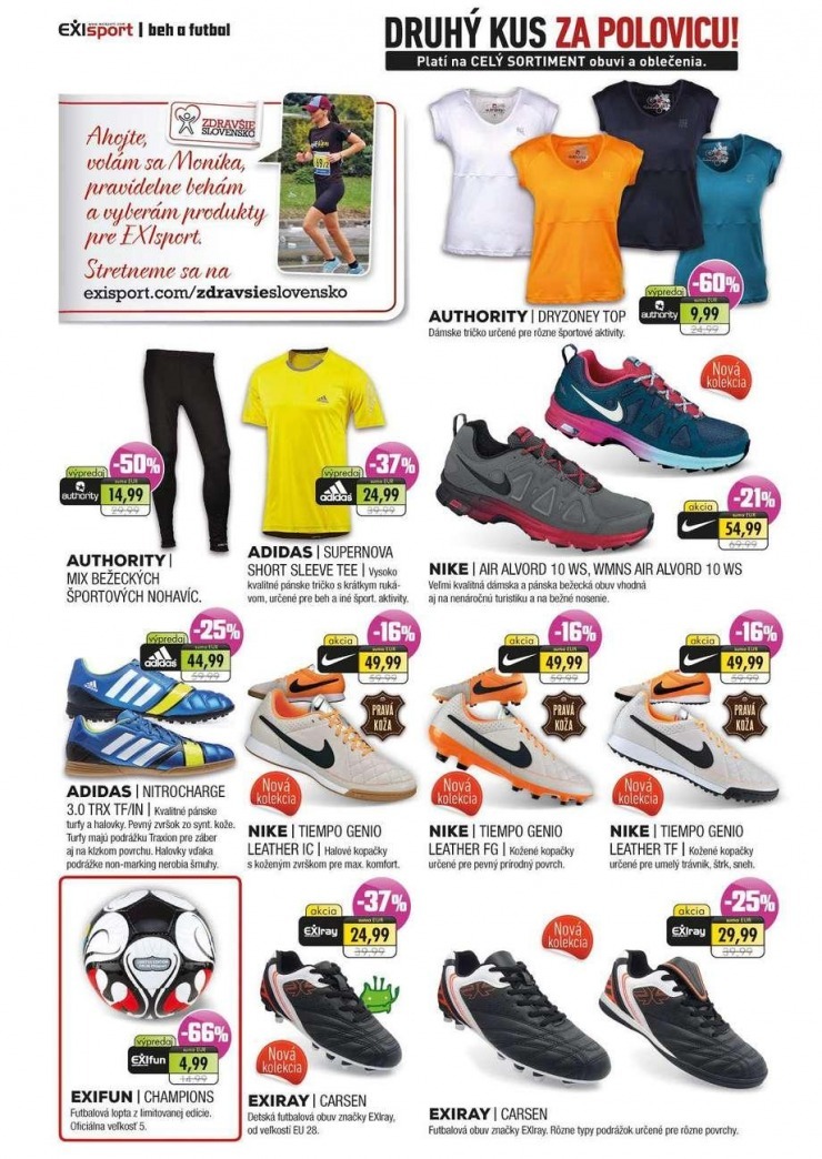 leták EXIsport akčná ponuka strana 6 leták EXIsport akčná ponuka strana 6