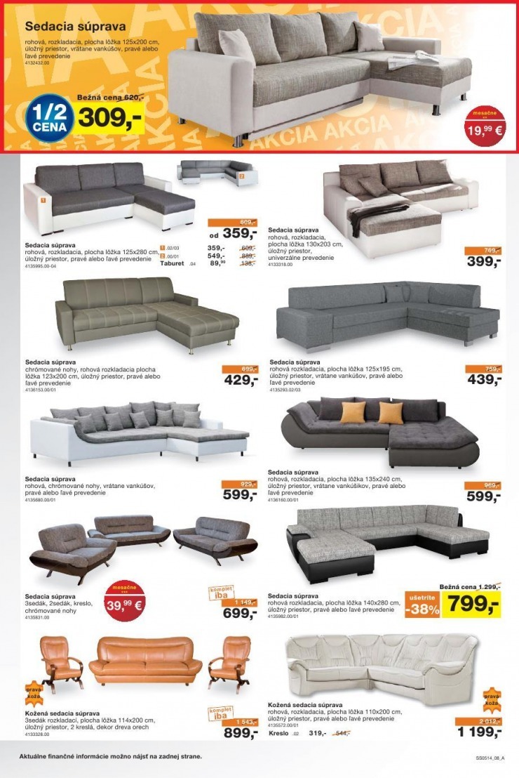 leták mimoriadný leták Sconto nábytok strana 8 leták mimoriadný leták Sconto nábytok strana 8