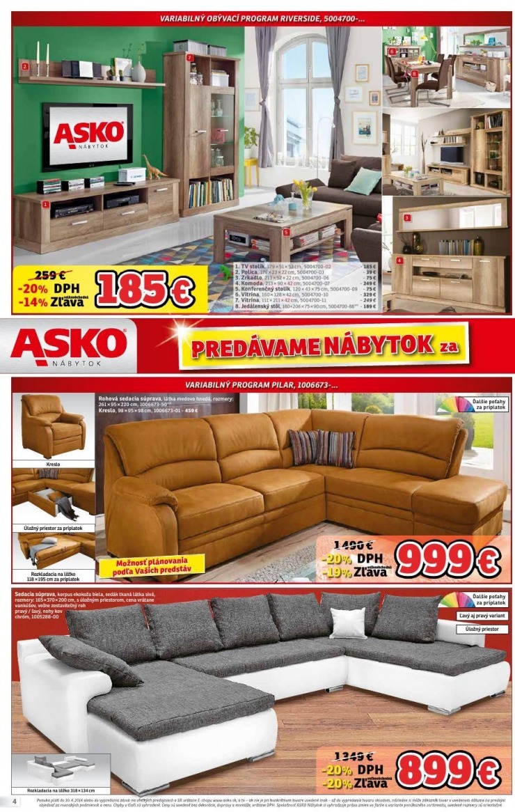 leták ASKO leták - veľkoobchodné ceny strana 4 leták ASKO leták - veľkoobchodné ceny strana 4