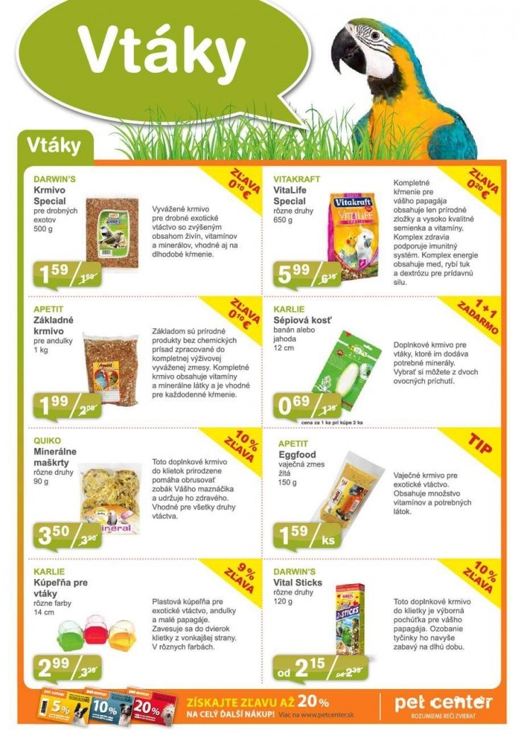 leták špeciálna ponuka Pet Center strana 9 leták špeciálna ponuka Pet Center strana 9